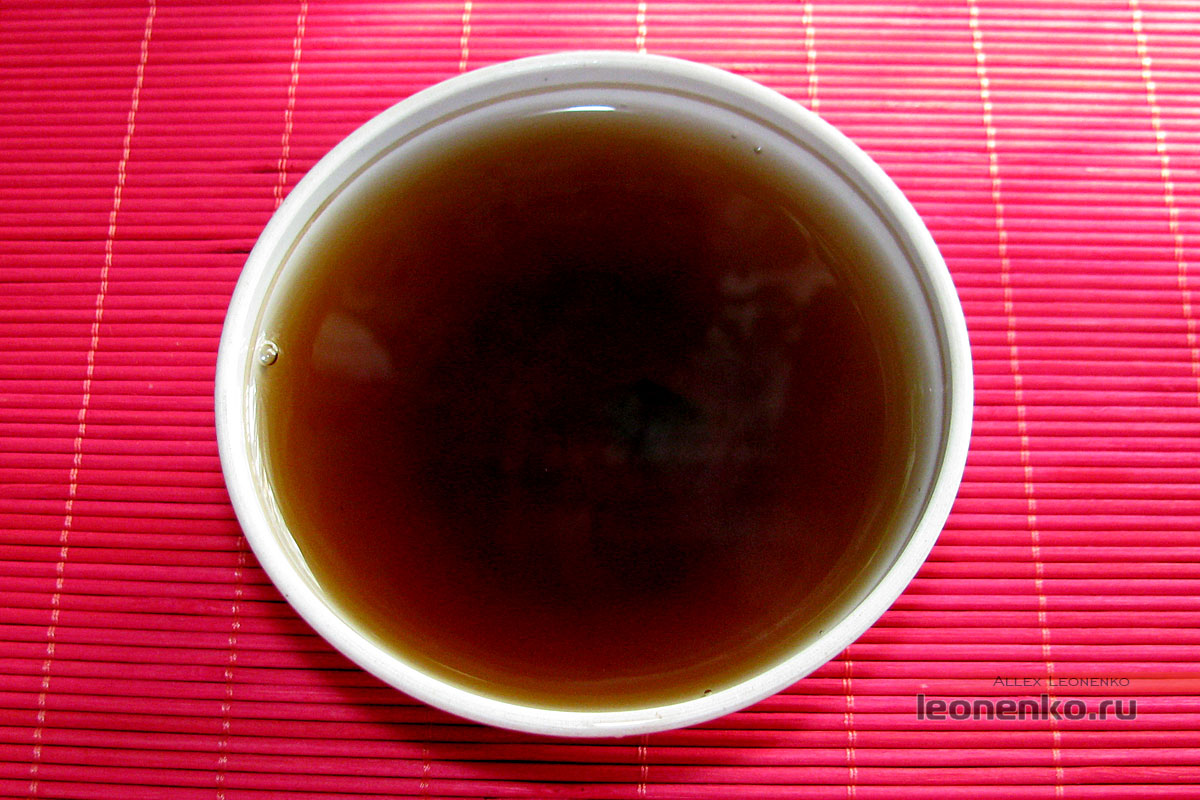 Смола пуэра со сливками - 2009 Year Shu Puer Cha Gao - готовый чай