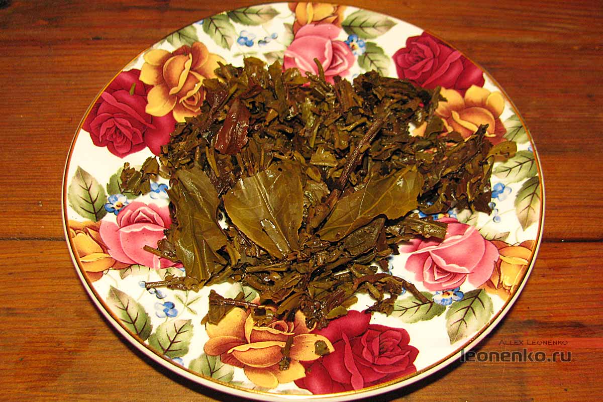 Бао Ян Ся Гуань (Bao Yan Xia Guan) – пламенный тибетский чай - спитой лист