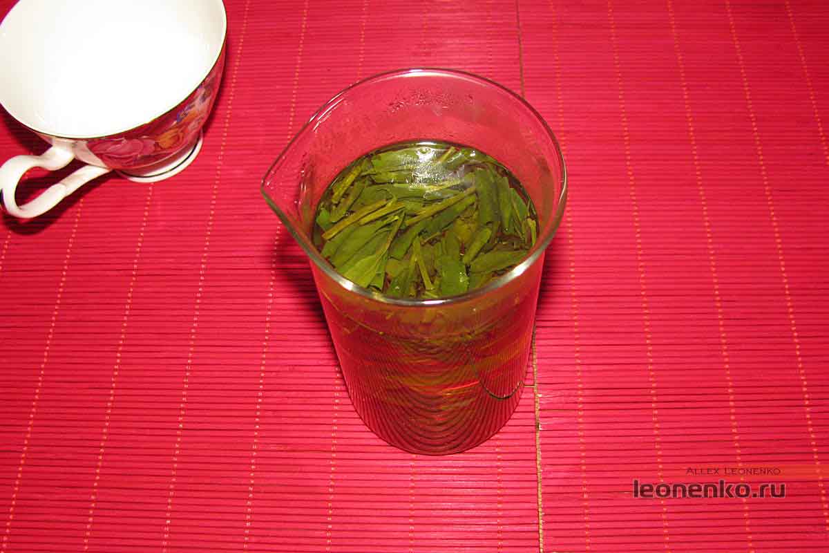 Приготовление чая Лунцзин 