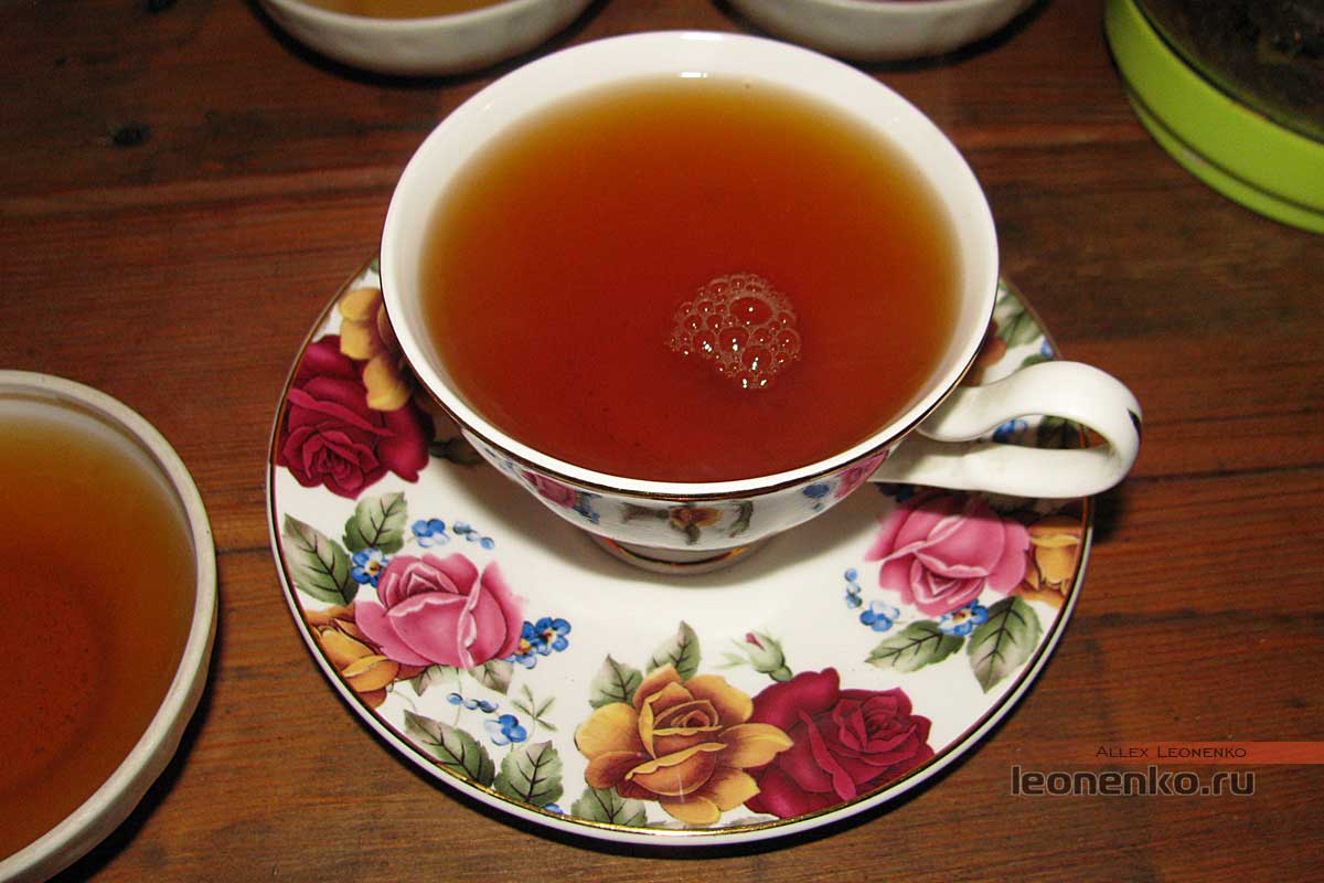 Настой Шен пуэр с AliExpress Alpine source Menghai tea factory