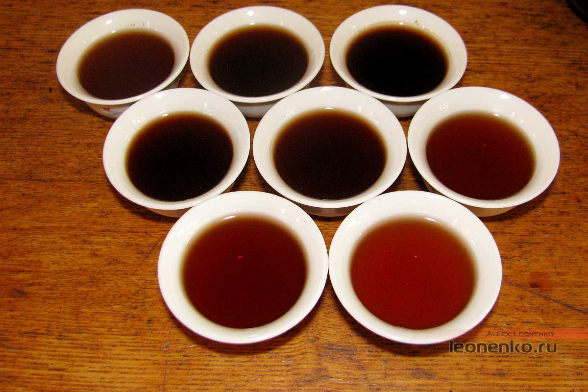Шу Пуэр  7572 от TaeTea - приготовленный чай