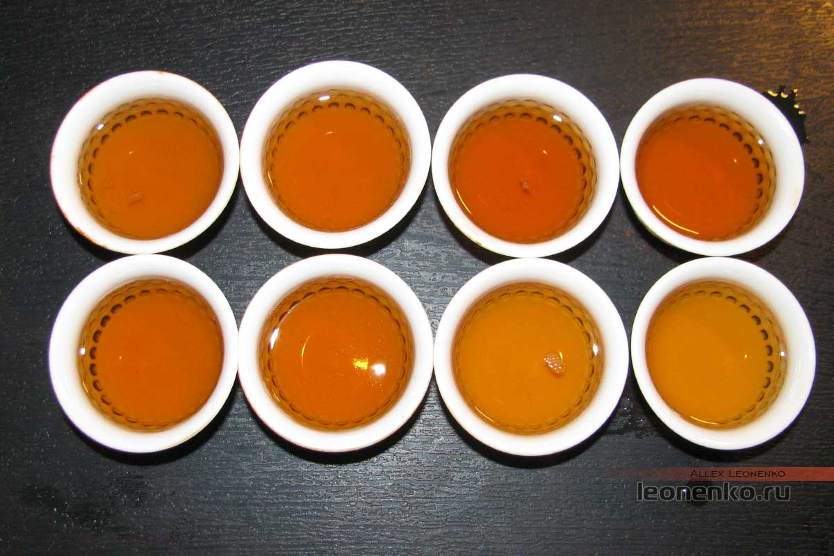 Да И Цзя Цзи Точа «Класс А», приготовленный проливами чай