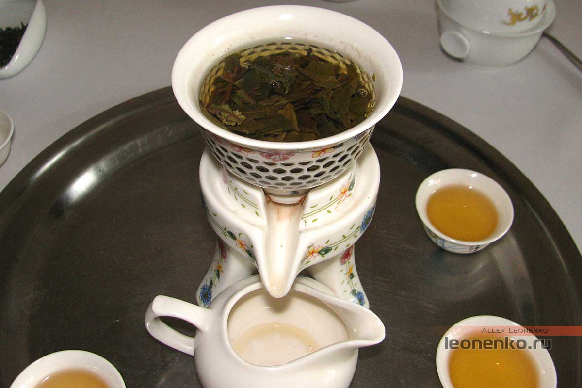 Черный чай Гумти Особый Весенний - приготовление проливами