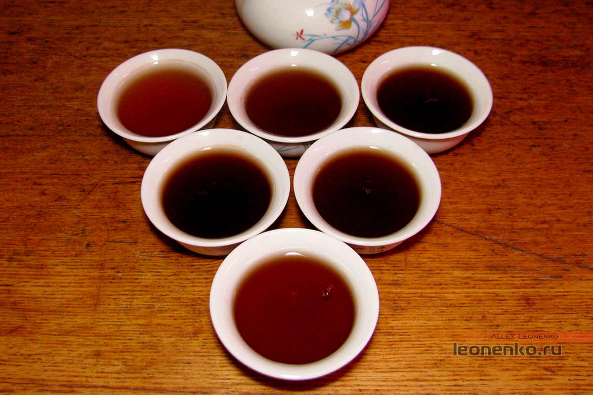 Пуэрные головы 2001 года от CaiCheng - готовый чай