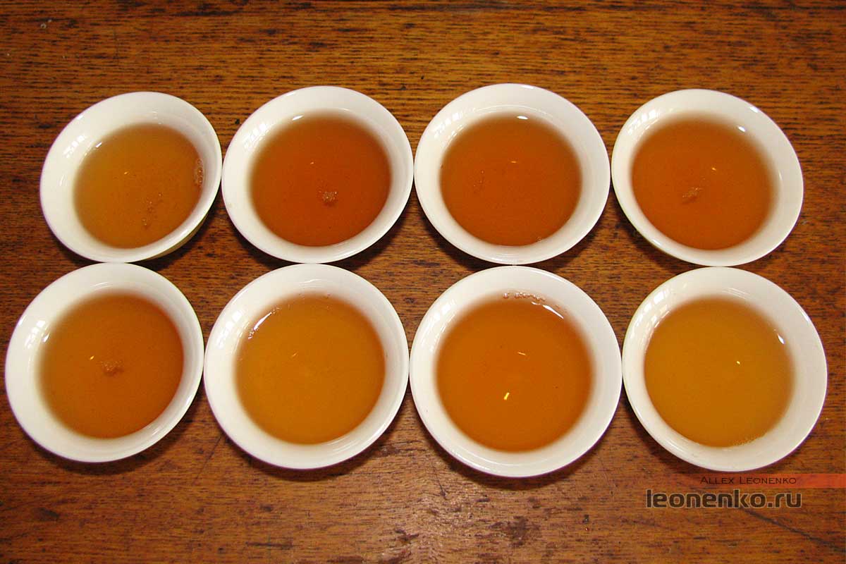 Уцзинь Бэйлун Фушен Хан Ча - готовый чай