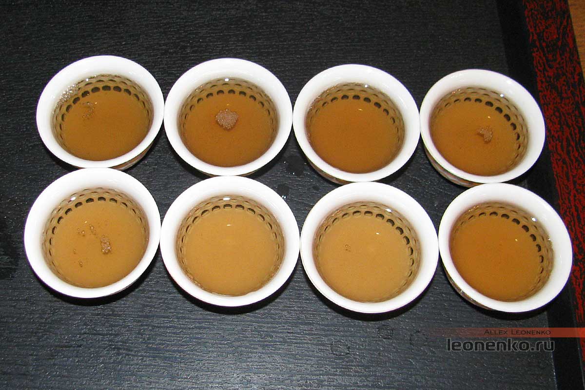 Фиолетовый чай Цзы Цзюань Ча от Caicheng - готовый чай