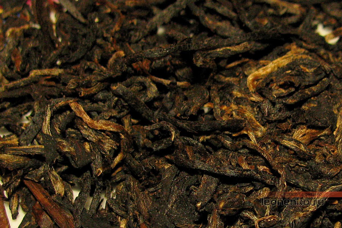 Dian Hong Puz Wei Львиная голова – красный чай от Hongde Tea factory