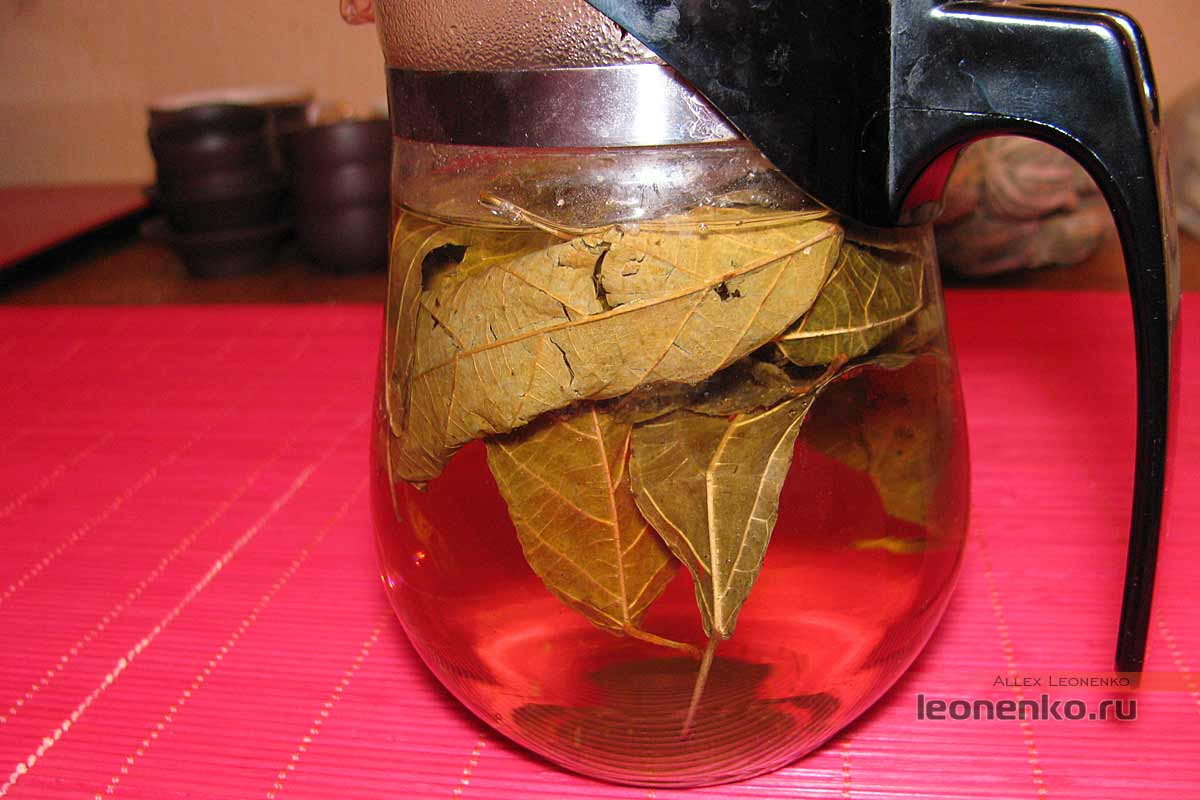 Чжэ Гу – дикий хайнаньский чай - приготовление чая