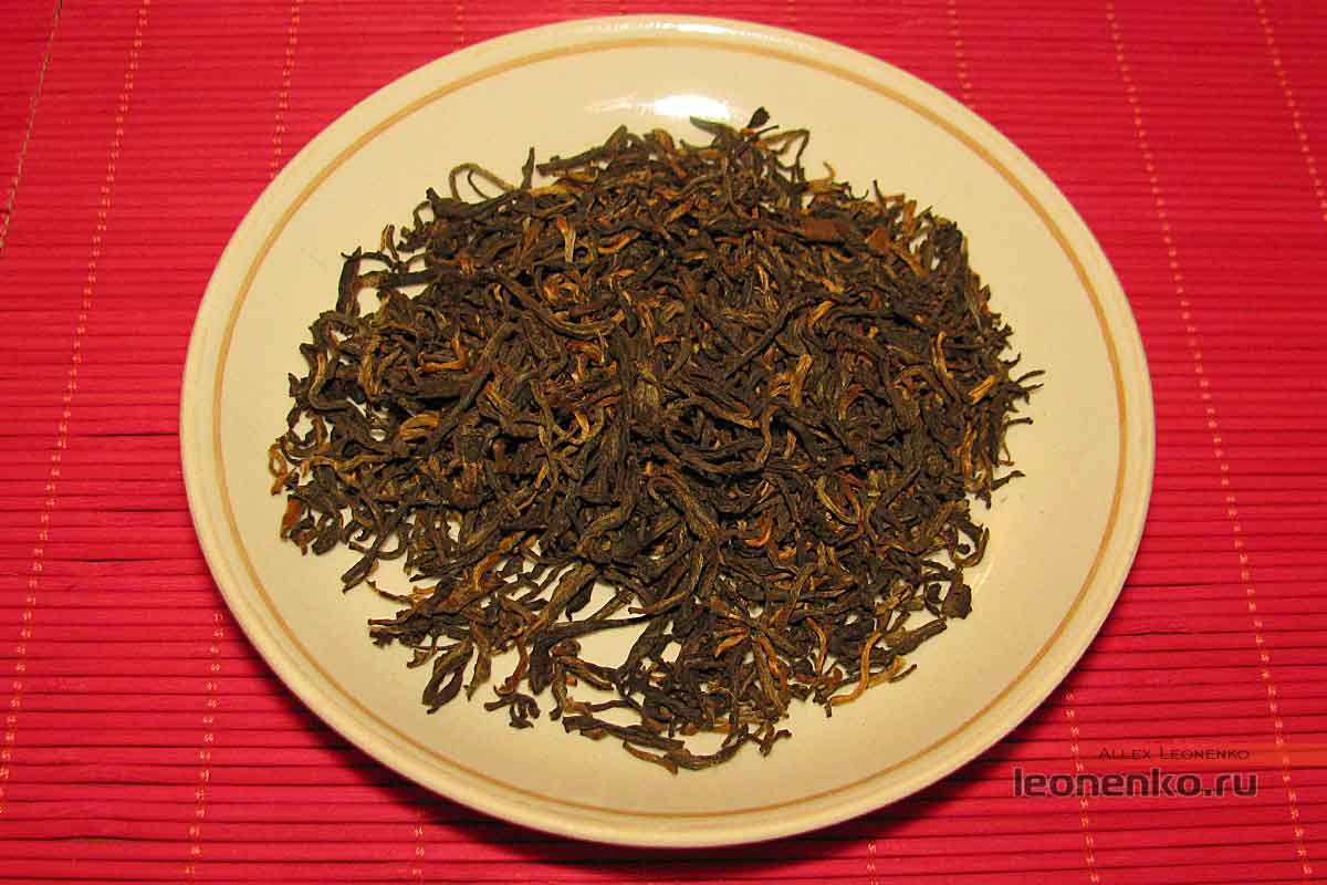 Dian Hong Yunnan Mao Feng Black Tea - внешний вид чая