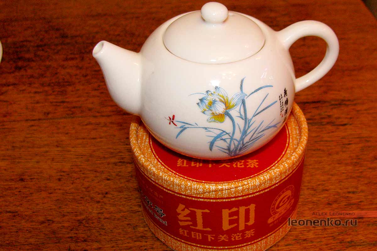 Фарфоровый набор для чая с Taobao - чайник