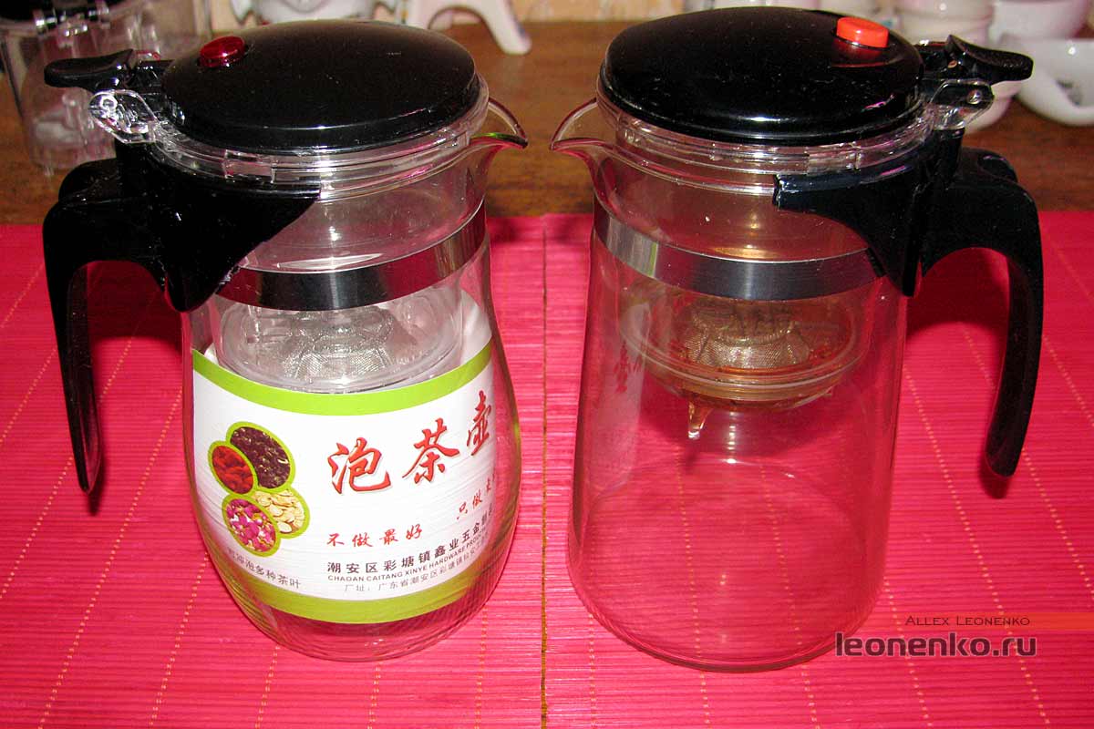 Два чайника Гунфу разной формы, 750 мл.