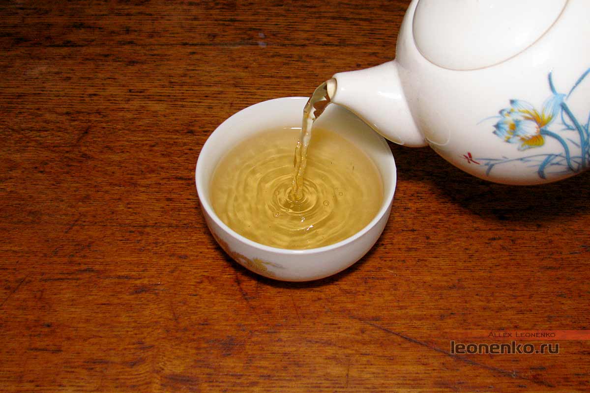 Жасминовый зеленый чай с Taobao- чай, приготовленный европейским способом