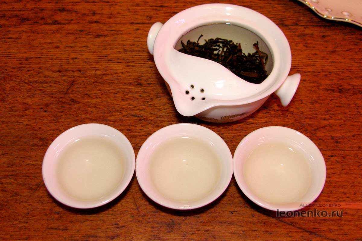«Крабовые лапки» Пан Се Цзяо  готовый чай