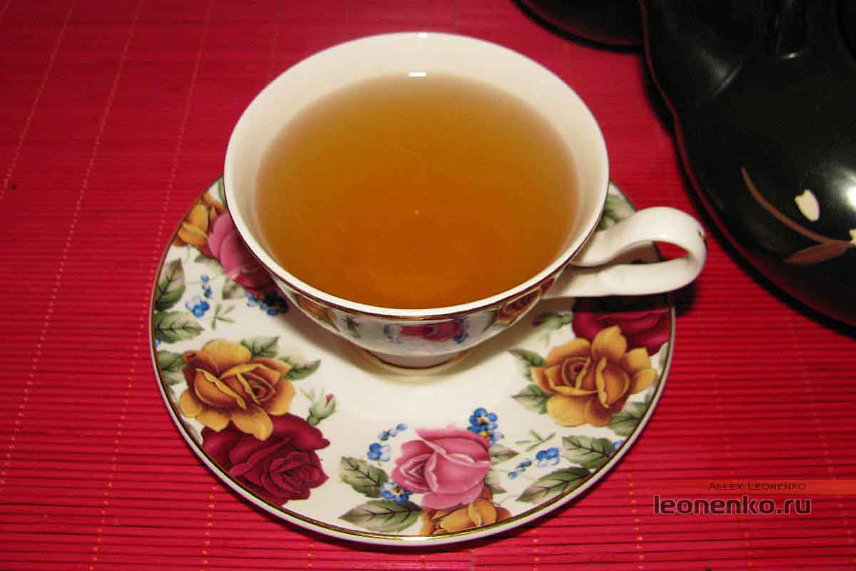 Чай Шоу Мей Пуэр, белый чай - Shou Mei Tuo White Tea - чайный настой