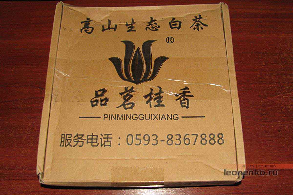 Fuding Shou Mei – недорогой белый чай Шоу Мэй - упаковка