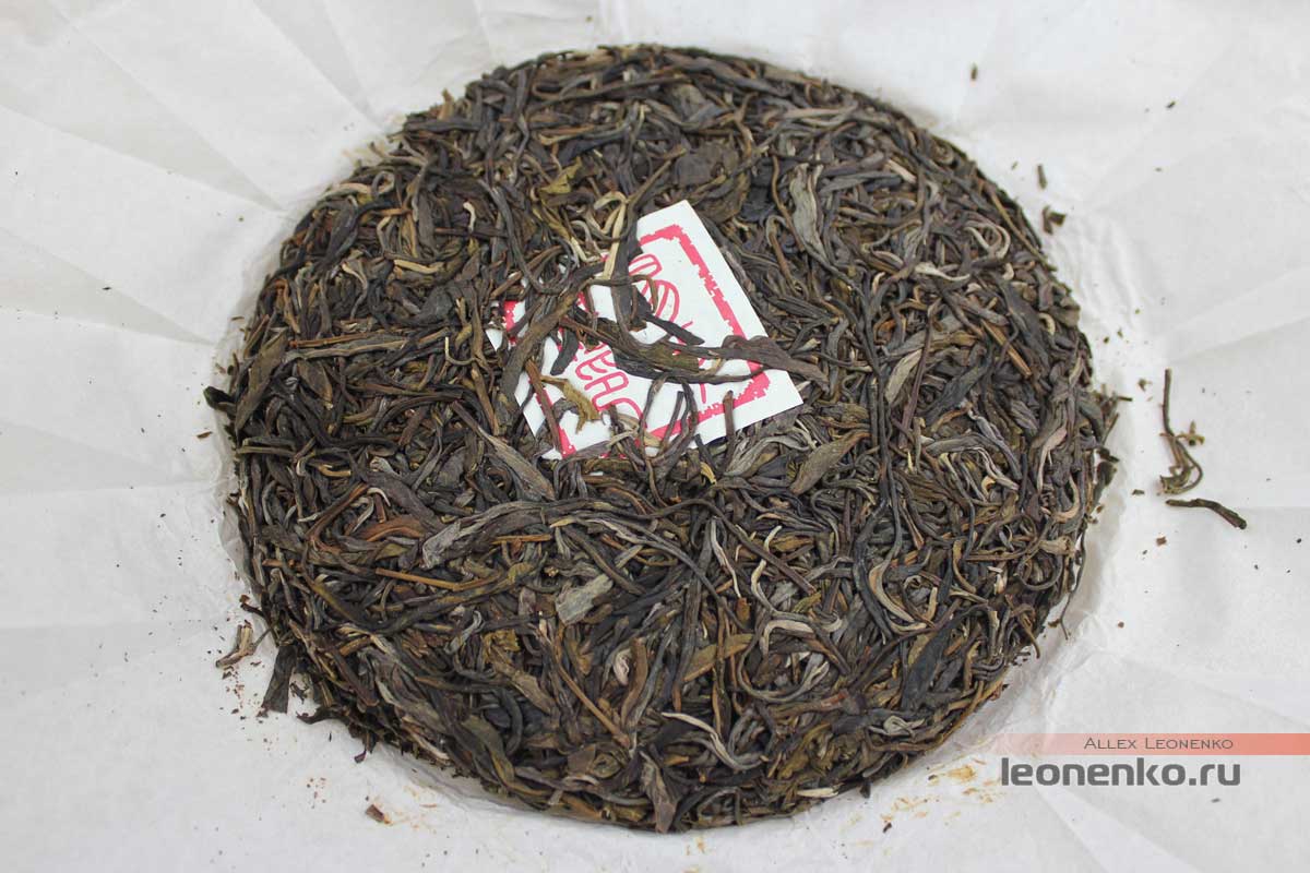 Шен Пуэр Бяньцзин, «Пограничный», чай из лаосского сырья, блин