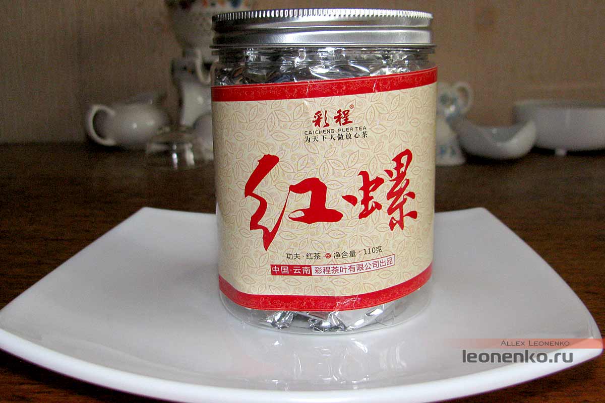 Красный чай Фэн Цин от фабрики CaiCheng - внешний вид