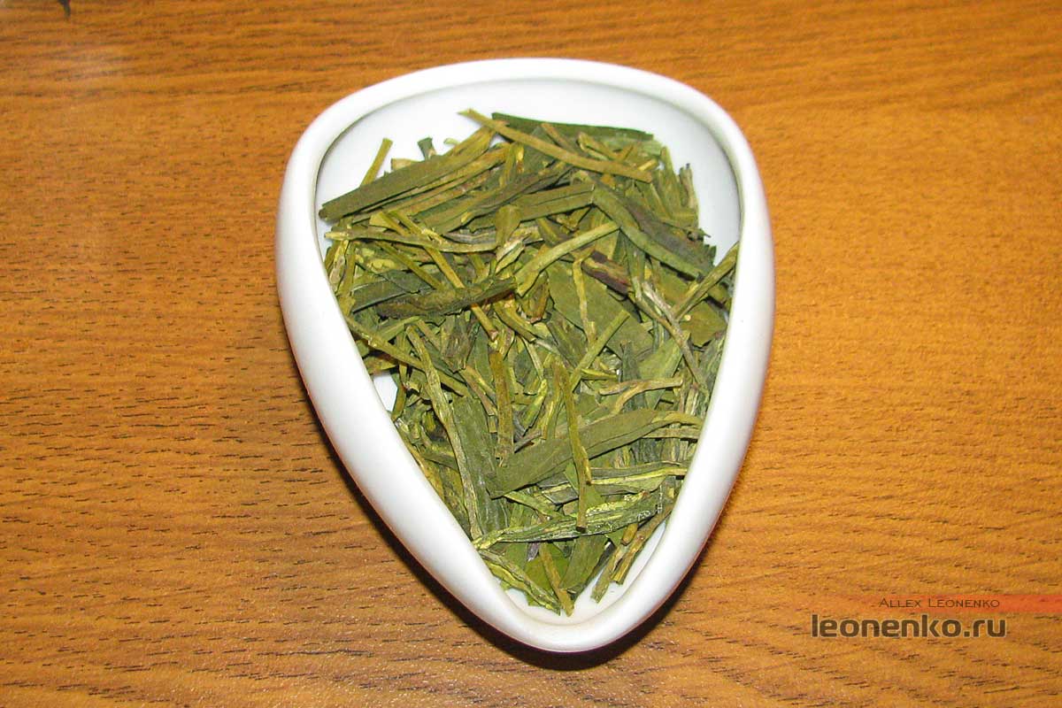 Лунцзин Юнча, сухой чай