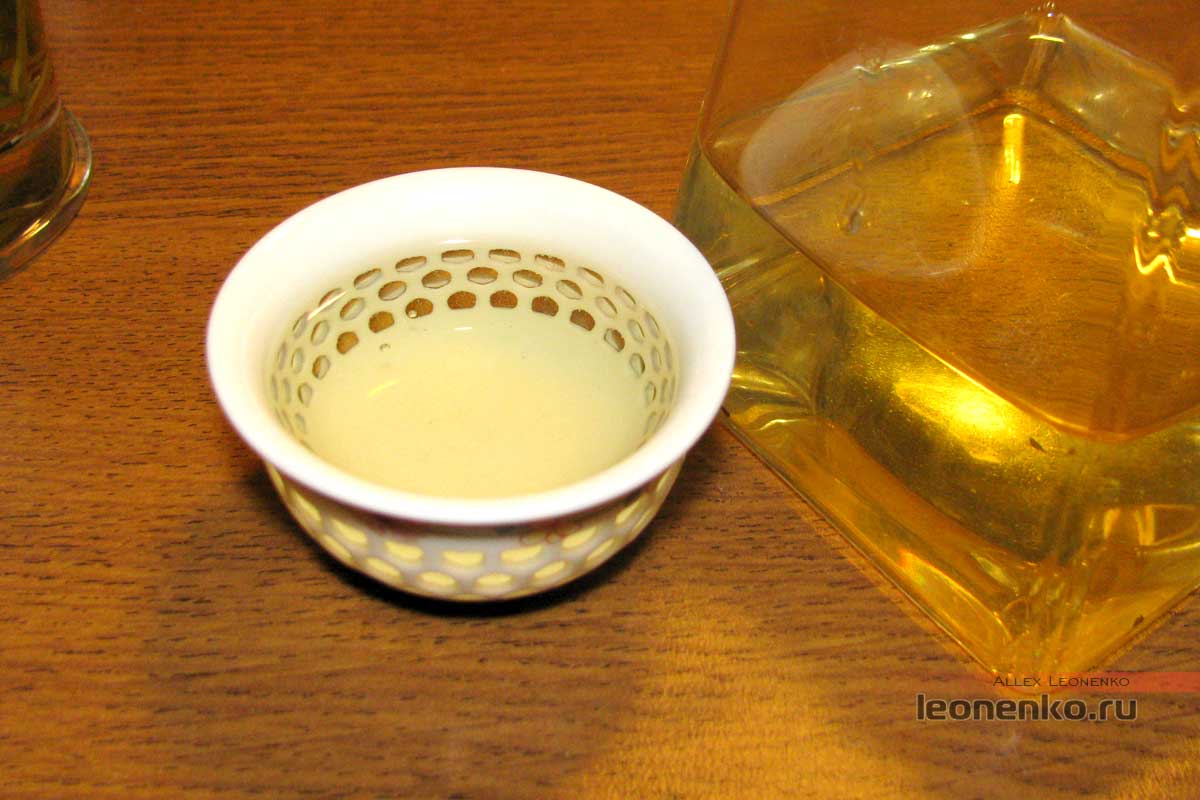 Лунцзин Юнча, готовый чай
