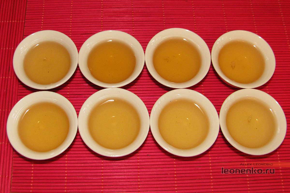 Шен Пуэр «Чжи Цзинь Вейдао» от Пу Чжи Вей - приготовленный чай